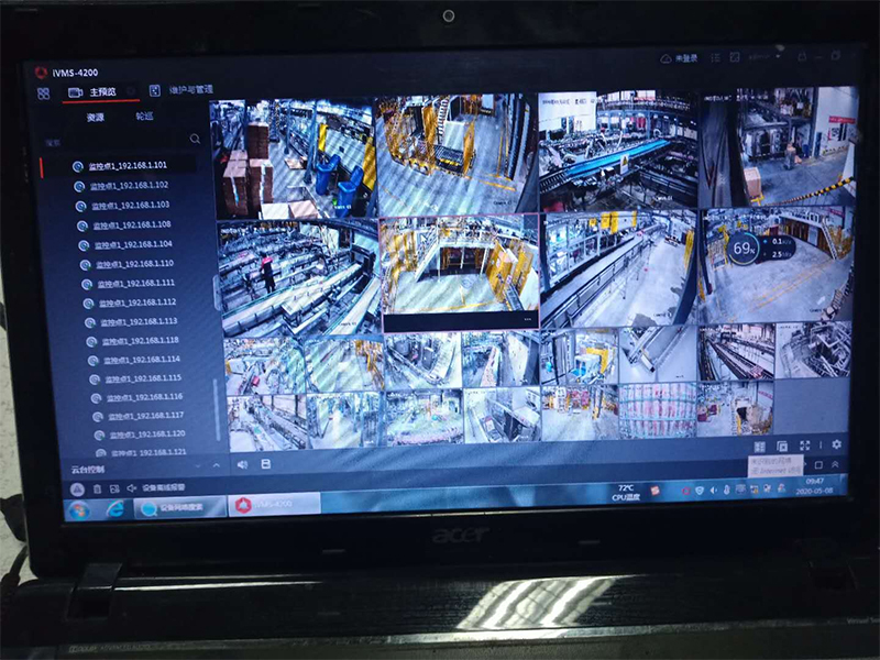 甘肅中糧可口可樂(lè)飲料有限公司門(mén)禁、高清視頻監(jiān)控系統(tǒng)安裝項(xiàng)目